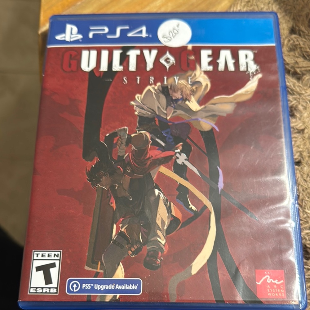 Guilty Gear Strive for PS4 - Blue Case